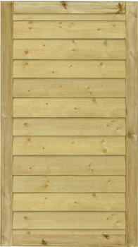 Plus A/S Einzeltor Klink 100 x 163 cm Planken 2,7/0,7 x 14 x177 cm / (17784-1)