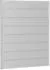 Biohort Sichtschutz 90x180cm silber-metallic (B230132)