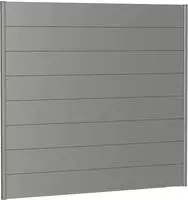 Biohort Sichtschutzelement 8 Metall-Paneele und 2 F&uuml;hrungsschienen, LxH: 194x182 cm