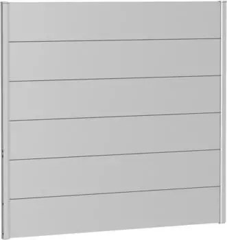 Biohort Wandpaneel ohne Acrylglas silber-metallic 150 x 135 (B230231)
