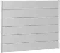Biohort Sichtschutzelement 6 Metall-Paneele und 2 F&uuml;hrungsschienen, LxH: 180x137 cm