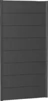 Biohort Sichtschutzelement 8 Metall-Paneele und 2 F&uuml;hrungsschienen, LxH: 96x182 cm