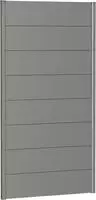 Biohort Sichtschutzelement 8 Metall-Paneele und 2 F&uuml;hrungsschienen, LxH: 96x182 cm