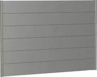 Biohort Sichtschutzelement 6 Metall-Paneele und 2 F&uuml;hrungsschienen, LxH: 194x137 cm