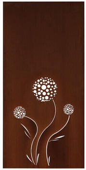 Floraworld Sichtschutz Leone 90 x 178 cm braun