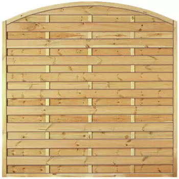 T&J MAXI BOGEN Lamellenzaun 180x180/160cm (11701)