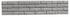 Beckers Betonzaun Platte Klassik-Stein 144 x 30 x 4,5 cm grau (2766111)