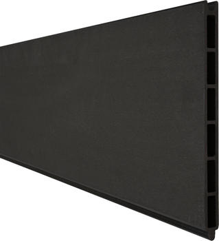 GroJa Solid Stecksystem Grande Einzelprofil Premium 180x24x1,9cm Anthrazitgrau