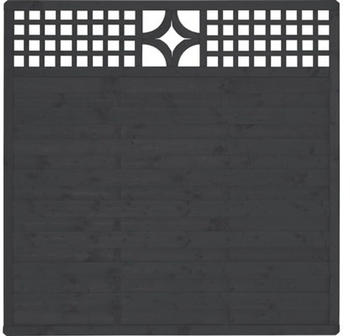 Konsta Livia Zaunelement 180x180cm anthrazit