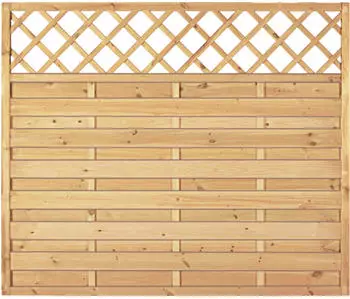 T&J Maxi Massivzaun Ranki 180x150cm (11203)