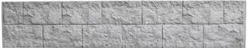 Beckers Betonzaun Platte Casa Borsika 200 x 38,5 x 3 cm grau (5113881)