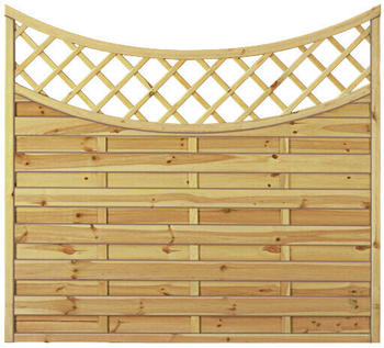 T&J MAXI DOPPELBOGEN 2 Lamellenzaun 180x160/140cm (12102)