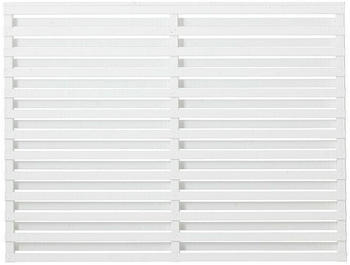 Plus A/S Sichtschutzelement Osaka 180 x 136 cm Holz Weiß