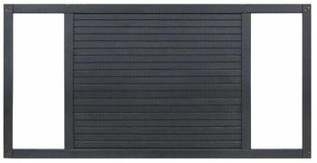 Andrewex Sichtschutzelement Duo 180 x 90 cm Gerade Anthrazit