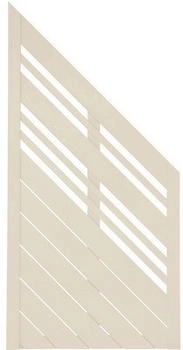 Konsta Abschlusselement Reddy rechts 90 x 180/90 cm natur