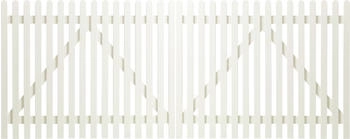 Plus A/S Vorgartentor Retro 300 x 120 cm (784203963)