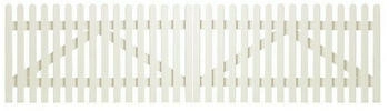 Plus A/S Vorgartentor Retro 300 x 80 cm (13742-13)