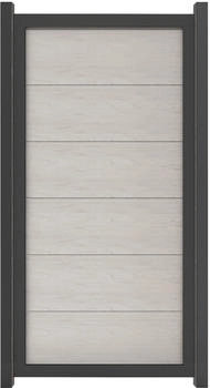 GroJa Viento Zaunelement 90x180cm anthrazit/Steingrau (210717242100100)