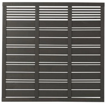 Plus A/S Silence Zaun umbragrau 176 x 170 cm (15304-22)