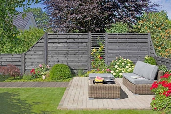 Delta Dichtzaun kdi grau 180 x 180 cm