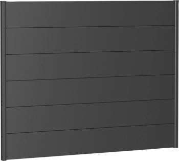 Biohort Sichtschutzelement 180 x 135 cmStahl dunkelgrau metallic