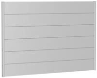 Biohort Sichtschutzelement 6 Metall-Paneele und 2 F&uuml;hrungsschienen, LxH: 194x137 cm