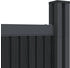 vidaXL Zaunelement Grau 173x186 cm WPC