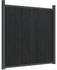 vidaXL Zaunelement Grau 173x186 cm WPC