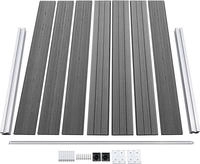 vidaXL Zaunelement Set WPC 526x146 cm Grau