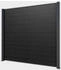 Gutta Sichtschutzzaun-Element WPC Anthrazit 202 cm x 186 cm Dielen Grau