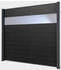 Gutta Sichtschutzzaun-Element WPC Anthrazit 202 cm x 186 cm Dielen Grau