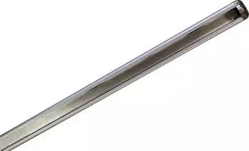 GroJa Aluminium-Universalleiste für Steckzaunsystem silbergrau 300 cm (210717121800024)