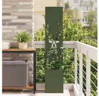 vidaXL Garten Sichtschutz-Leinwand Olivgr&uuml;n 32 x 32 x 150 cm