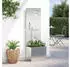 vidaXL Garten Sichtschutz-Leinwand Silber 50 x 32 x 150 cm (876474)
