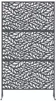vidaXL Sichtschutz Anthrazit 100 x 50 x 180 cm Stahl