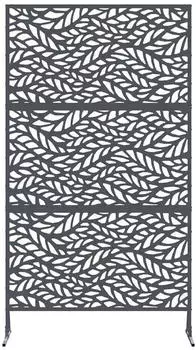 vidaXL Sichtschutz Anthrazit 100 x 50 x 180 cm Stahl (868558)
