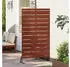 vidaXL Sichtschutz Grau 100 x 50 x 180 cm Wetterfeststahl (868569)