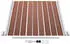 vidaXL WPC Zaun-Set 10 Quadrate + 1 Schräge 1830x186 cm Braun (3053224)
