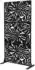 ML-Design Roma Metall-Sichtschutz 3 Paneele, 90x180cm, Stahl, wetterfest
