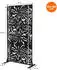 ML-Design Roma Metall-Sichtschutz 3 Paneele, 90x180cm, Stahl, wetterfest