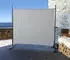 QUICK STAR Paravent 2-teilig 180x178cm Stoff, blickdicht, weiß (47865)