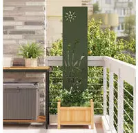 vidaXL Garten Sichtschutz-Leinwand Olivgr&uuml;n 32 x 140 cm