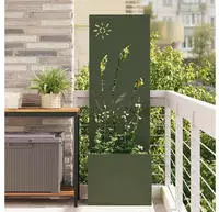 vidaXL Garten Sichtschutz-Leinwand Olivgr&uuml;n 50 x 140 cm