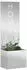 vidaXL Garten Sichtschutz-Leinwand Silber 50 x 140 cm Verzinkter Stahl (876495)