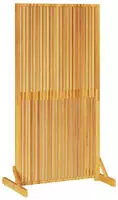 vidaXL Sichtschutz Braun 79,5 x 50 x 150 cm Massivholz Akazie