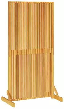 vidaXL Sichtschutz Braun 79.5 x 50 x 150 cm Massivholz Akazie (4108063)
