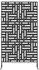 vidaXL Sichtschutz Schwarz 100 x 50 x 180 cm Stahl (868549)