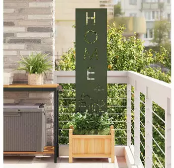vidaXL Garten Sichtschutz-Leinwand Olivgr&uuml;n 32 x 140 cm (876269)