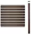 MCW Savoie WPC-Sichtschutz Erweiterungselement 188cm, braun (73254)