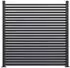 GroJa Lumino Ellipse Steckzaun-Bausatz Anthrazit 180x180cm (DB 703)